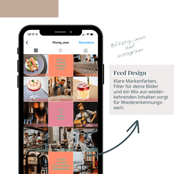 Gastronomie Marketing für dein Restaurant und Café – Beispiele und Ideen für guten Content auf Webseite und Instagram.